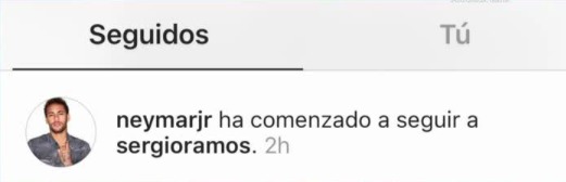 El último guiño de Neymar a Sergio Ramos y al Real Madrid