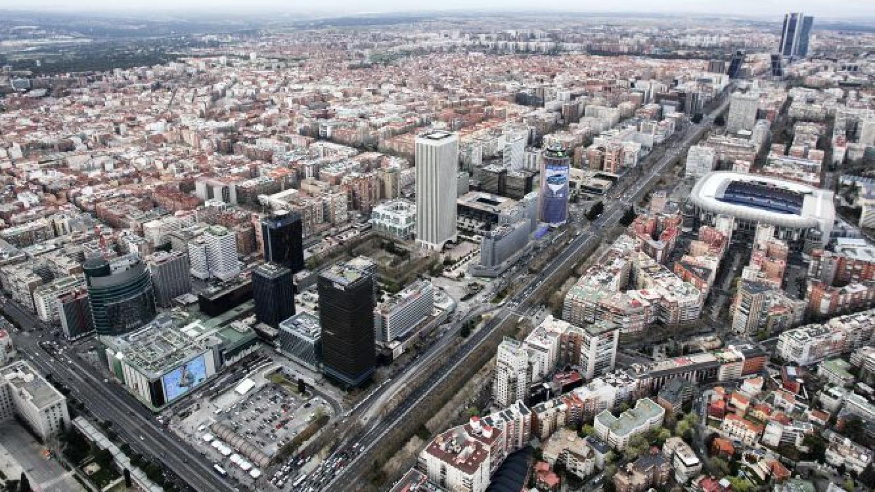 Merlin coge el testigo de GMP en la remodelación de oficinas en el complejo financiero Azca.