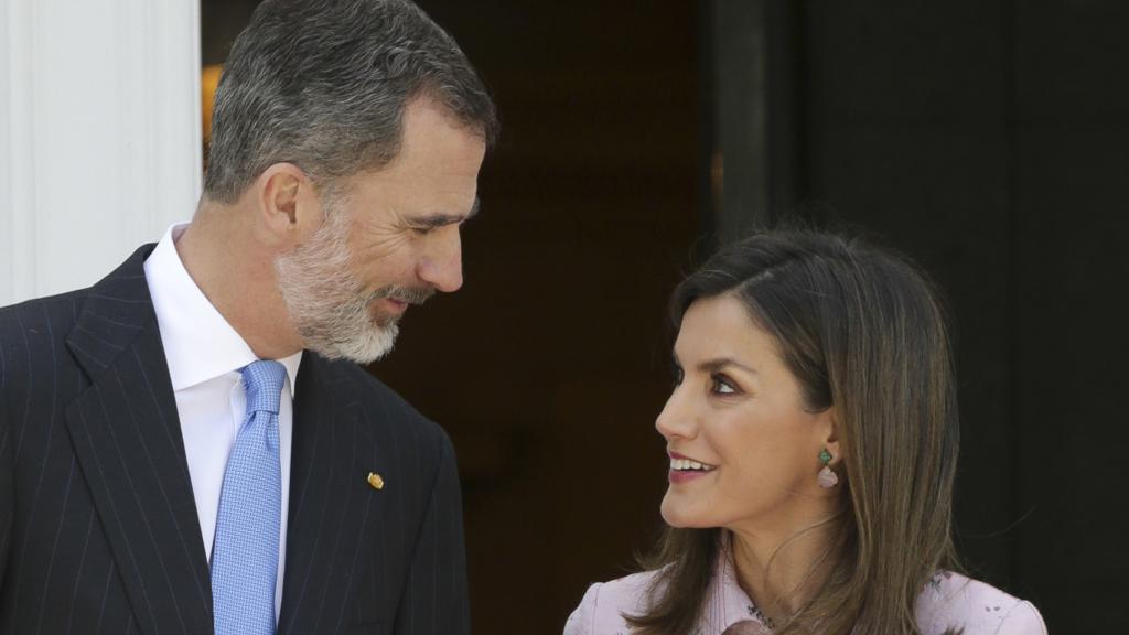 Los reyes Felipe VI y Letizia.