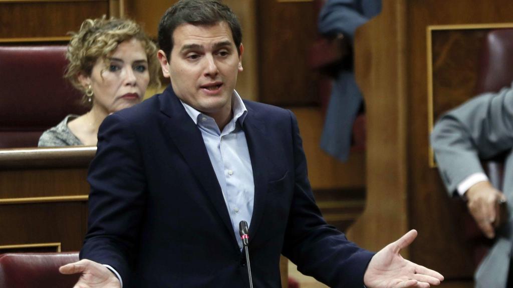 Albert Rivera, en el Congreso.