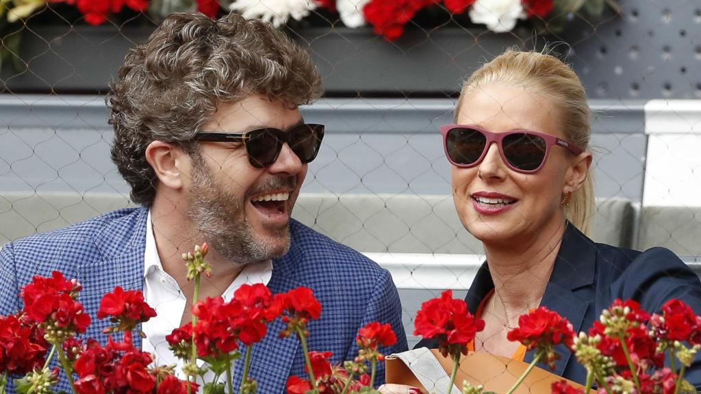 Pablo Heras y Anne Igartiburu en el Madrid Open. Gtres.
