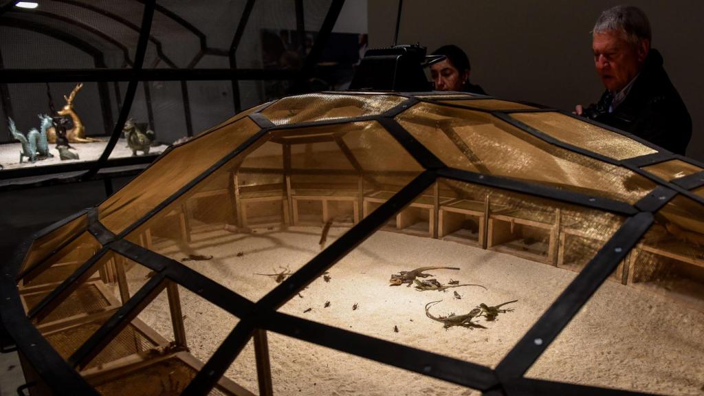 Otra perspectiva de 'El teatro del mundo'.