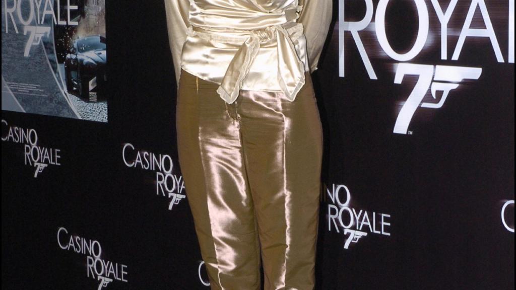 Paz Padilla, todo dorado.