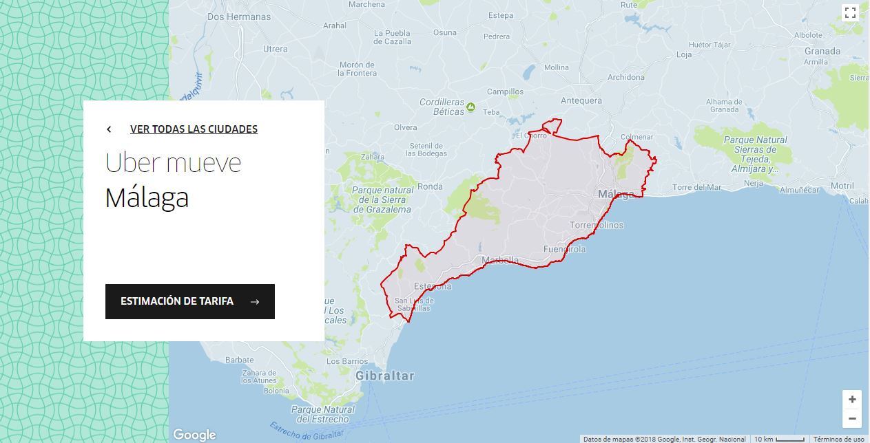uber malaga