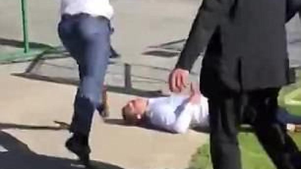 Batalla campal en el hipódromo: patadas en la cabeza y 50 personas involucradas