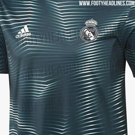 Así será la camiseta de calentamiento del Madrid