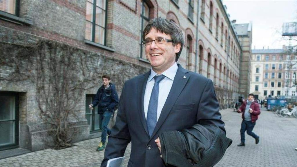 El expresidente catalán Carles Puigdemont