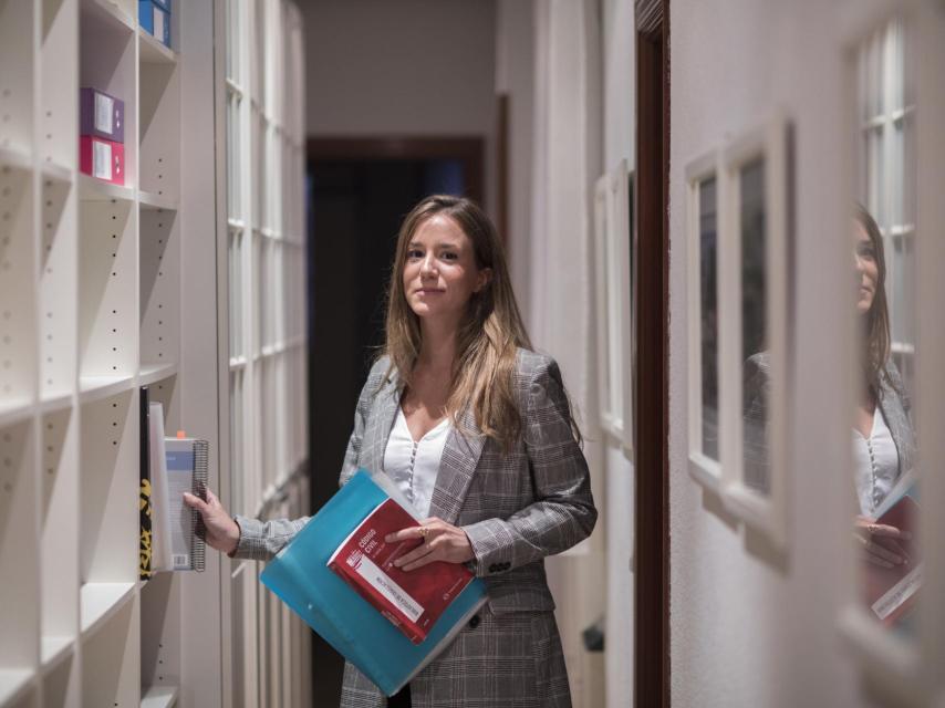 Lucía estudió en ICADE.