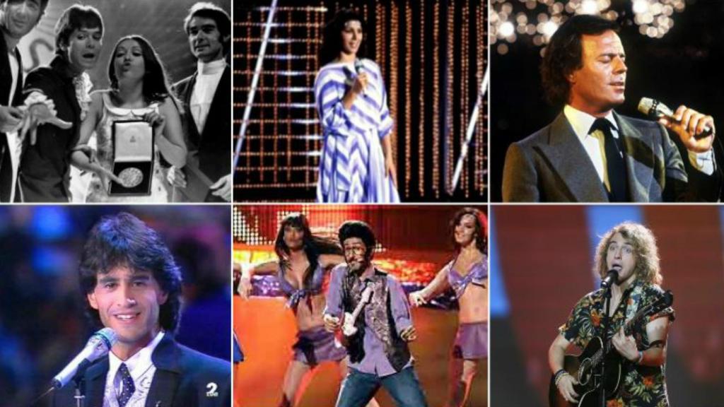 Participantes de Eurovisión desde 1961 hasta 2017.