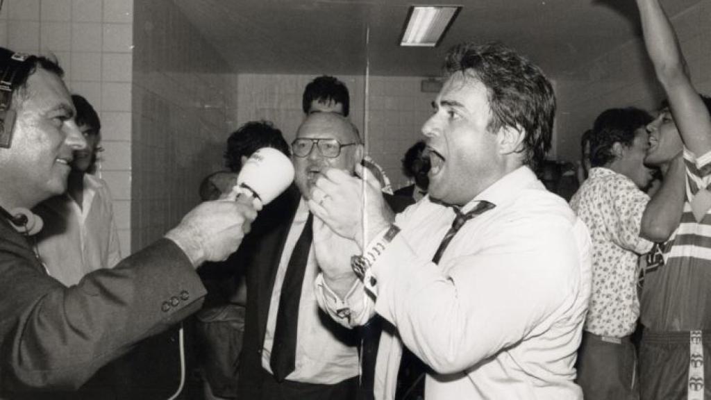 Entrevistan a Julio Pardo tras el ascenso.