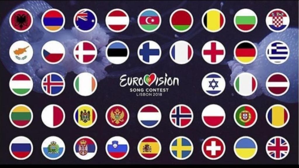 Los países concursantes en Eurovisión. Foto: Instagram (@Eurovision).