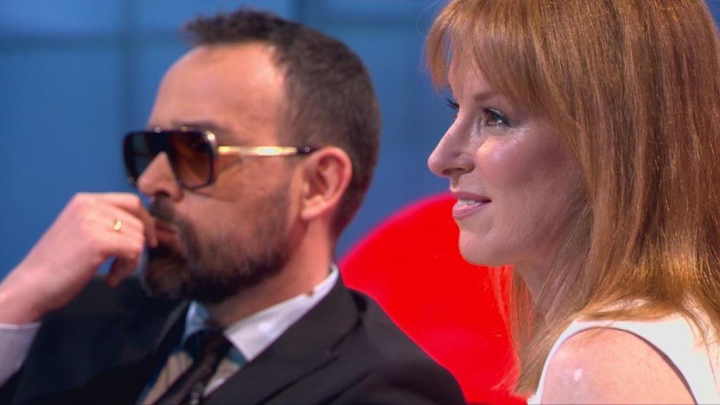 Gloria Lomana y Risto Mejide.