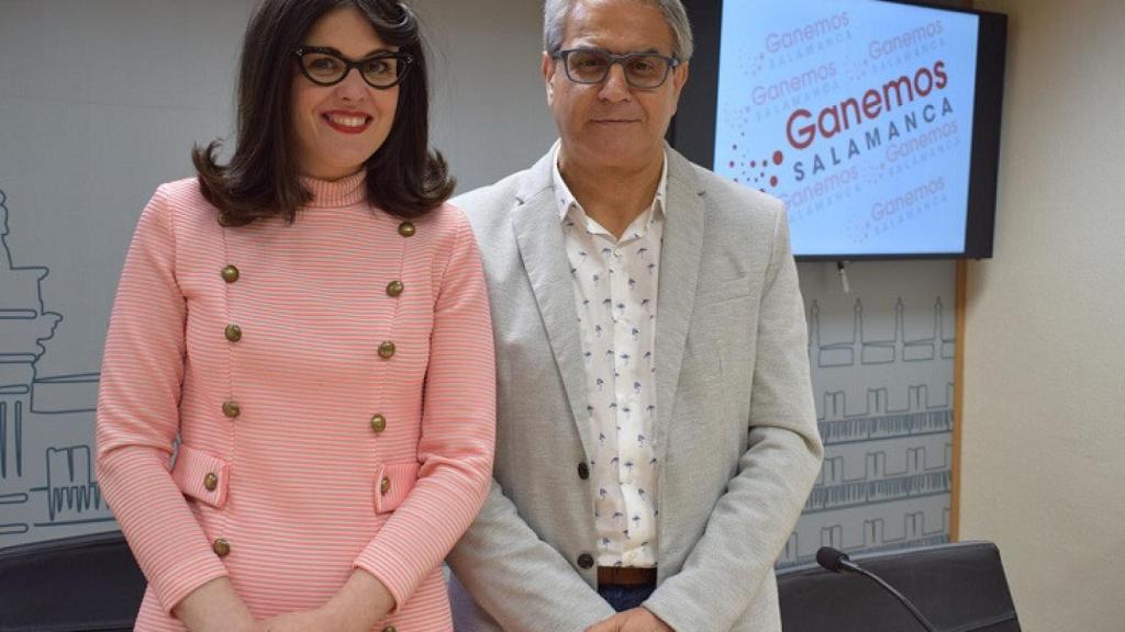 Virginia-Carrera-Gabriel-Risco-Ganemos Salamanca