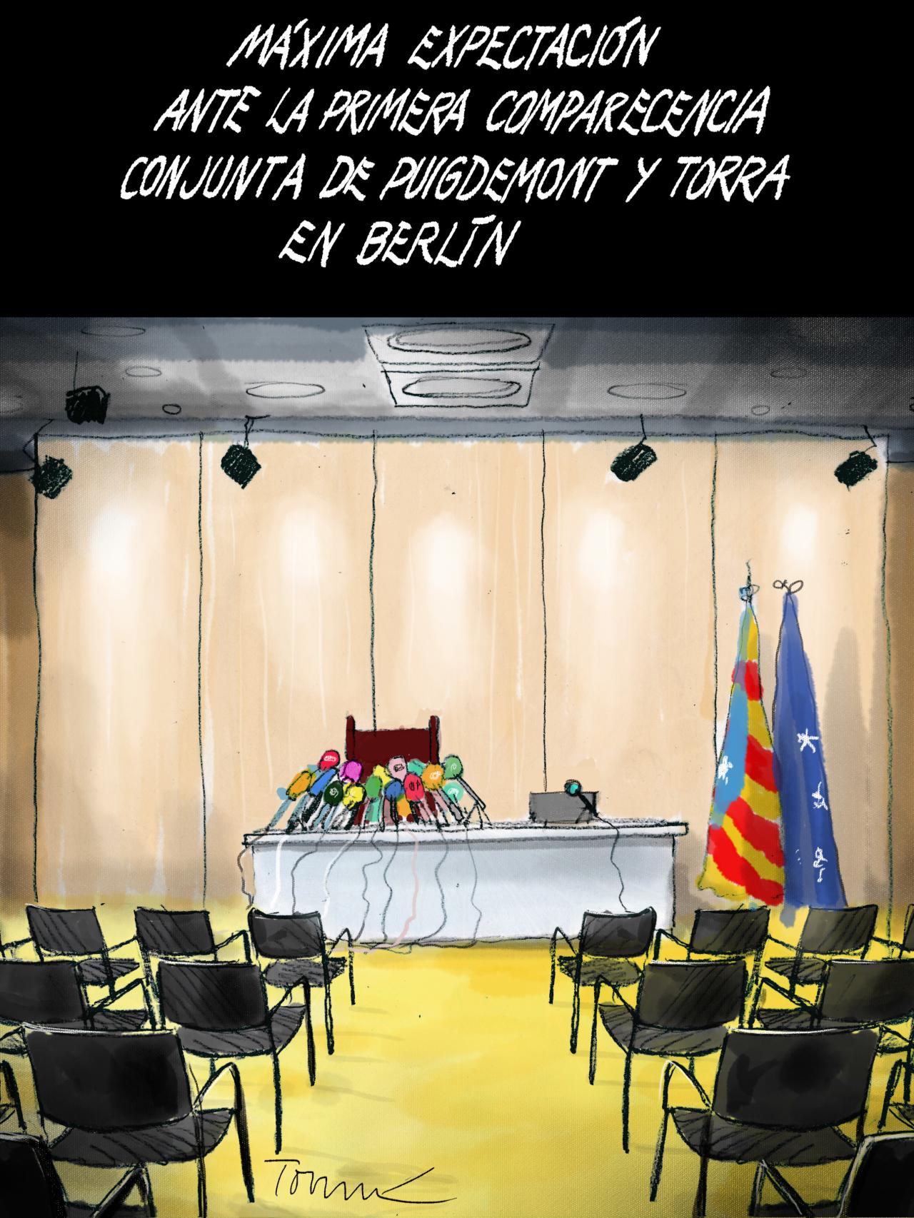 Comparecencia de los líderes