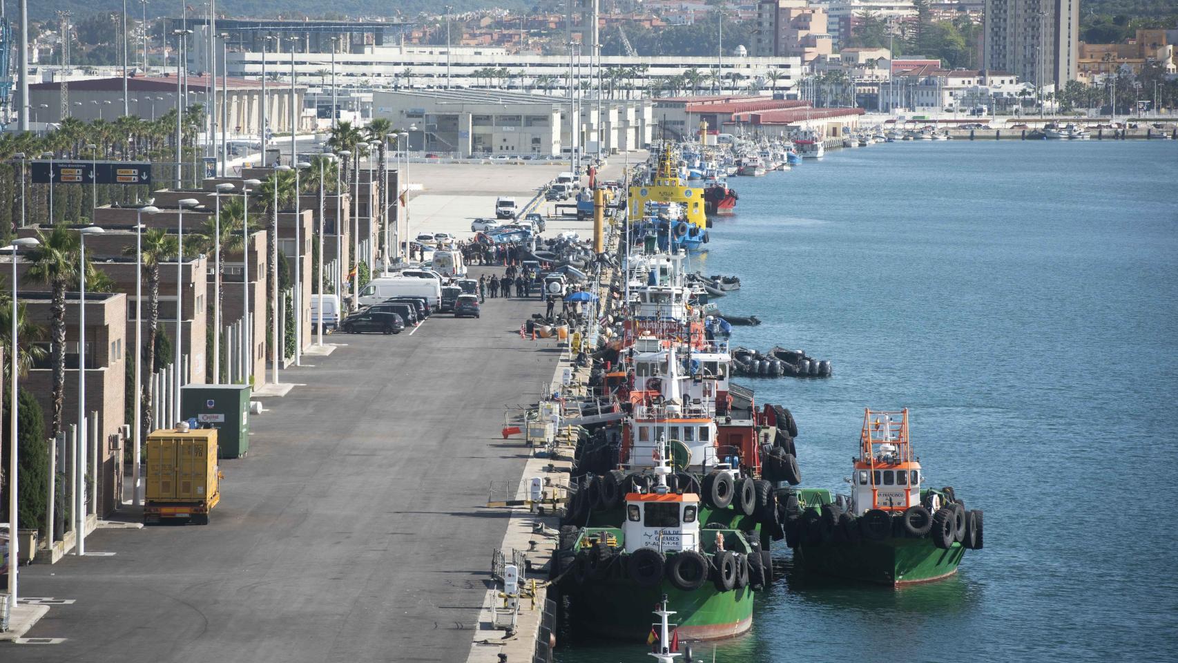 El niño fue trasladado al puerto de Algeciras pero nada pudieron hacer para salvarle la vida. /