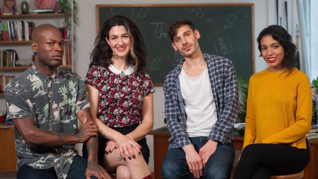 Lina Bembe, Parker Marx, Sadie Lune y Bishop Black.