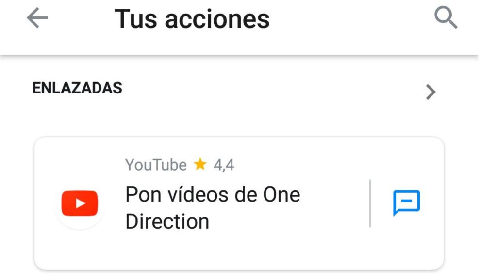 El Asistente de Google tiene accesos directos de voz y muestra los servicios vinculados