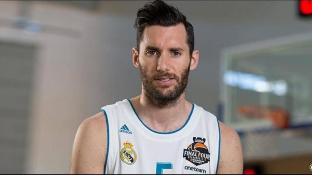 Rudy Fernández, jugador del Real Madrid de baloncesto