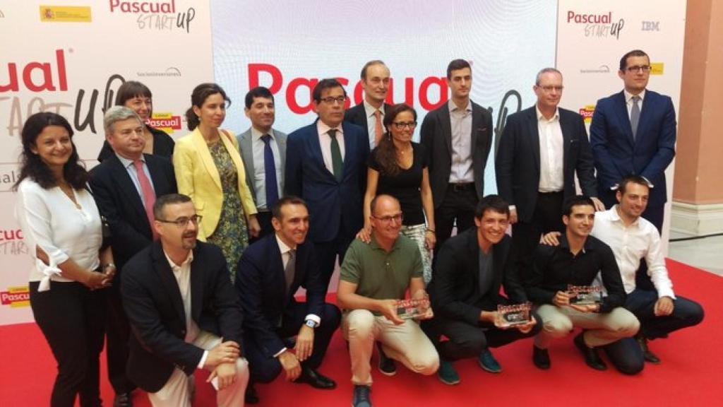 Ganadores de la edición 2017 de Pascual Startup