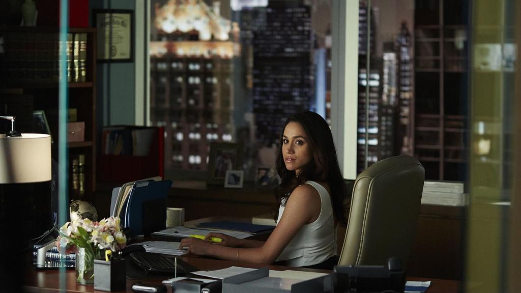 Meghan en la serie 'Suits'.