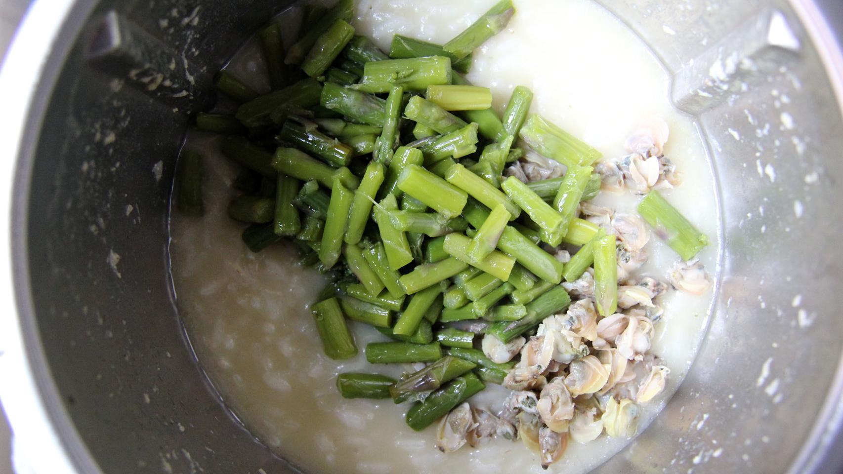 RISOTTO DE CHIRLAS Y TRIGUEROS CON TMX 08