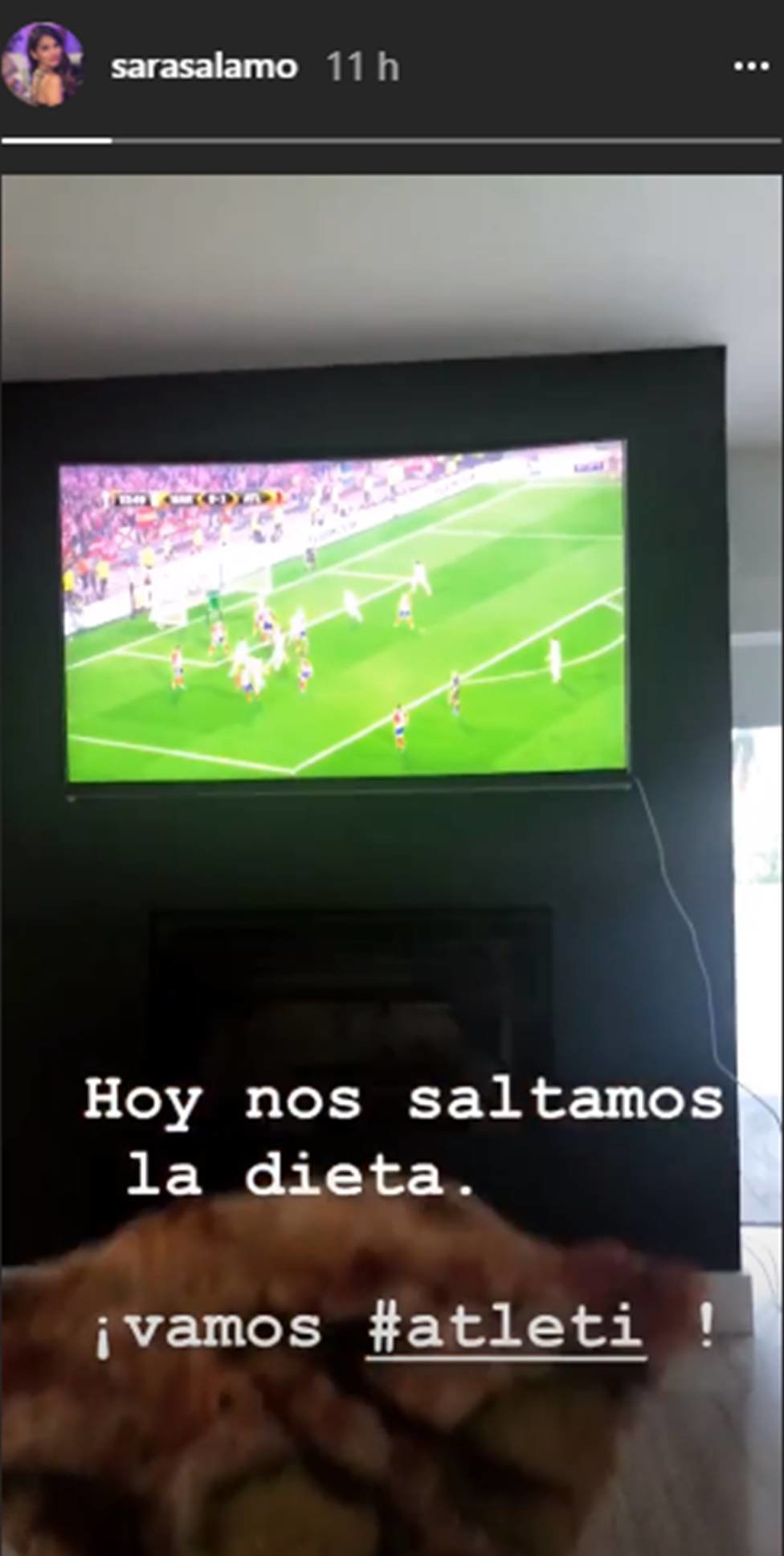 Así vivió Isco la Europa League del Atleti junto a su novia colchonera