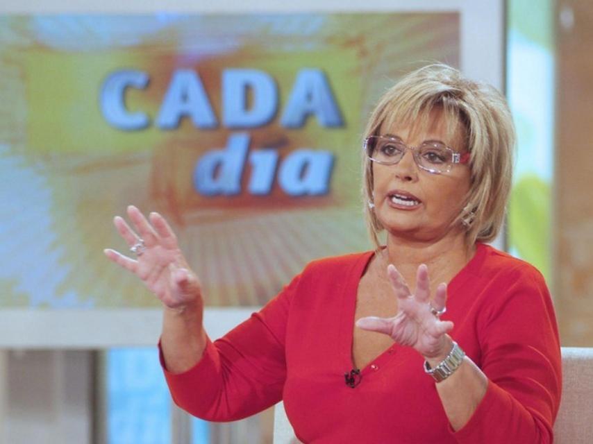 María Teresa Campos en 'Cada día'.