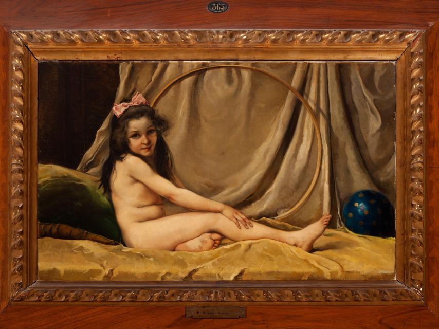 Crisálida, pintura de Pedro Sáenz Sáenz, de 1897.