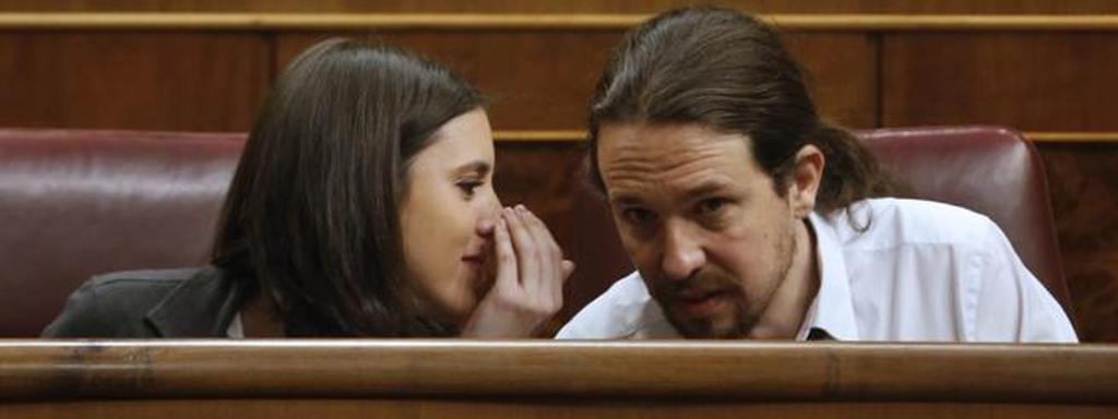 Irene Montero y Pablo Iglesias