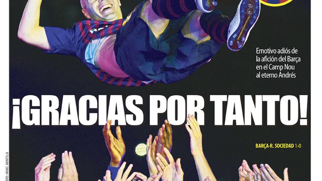 Portada Mundo Deportivo (21/05/18)