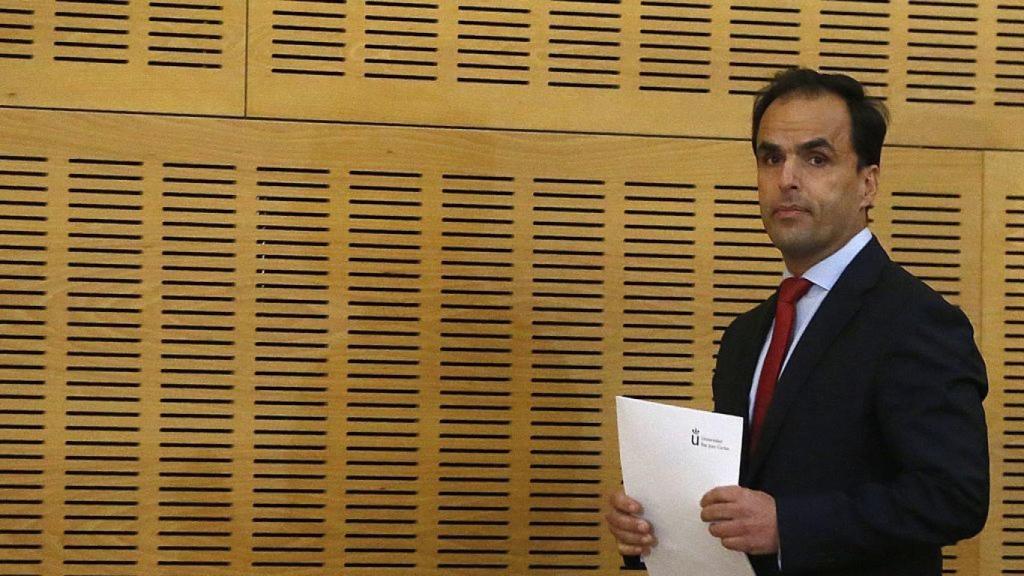 El rector de la Universidad Rey Juan Carlos, Javier Ramos