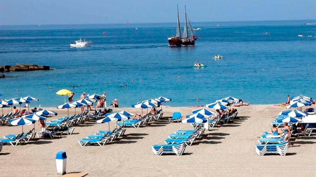 Imagen de archivo de una playa en Canarias.