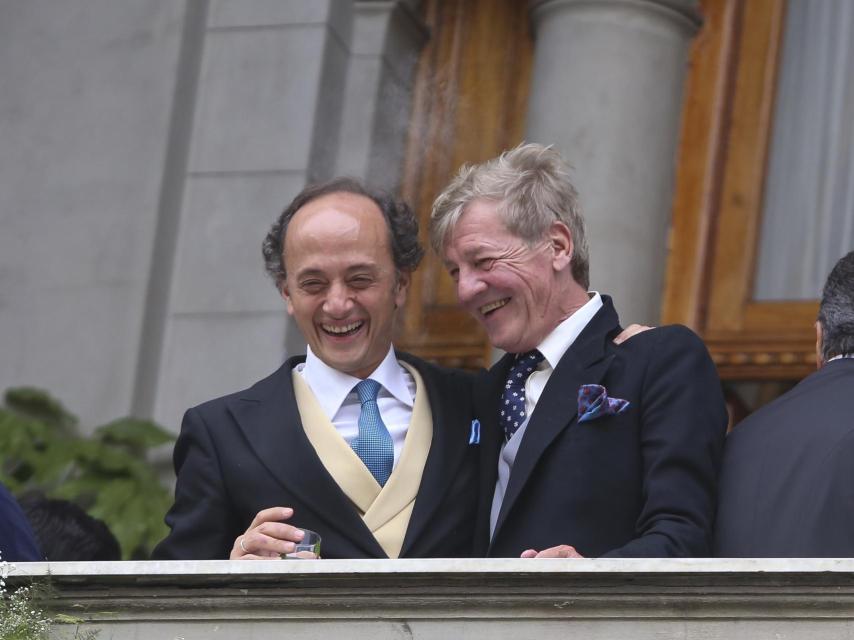 Ernesto de Hannover durante la boda de su hijo. Gtres.