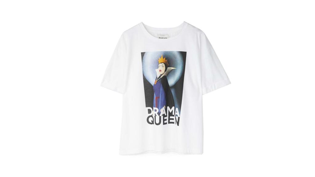 La camiseta de la reina de 'Blancanieves'.