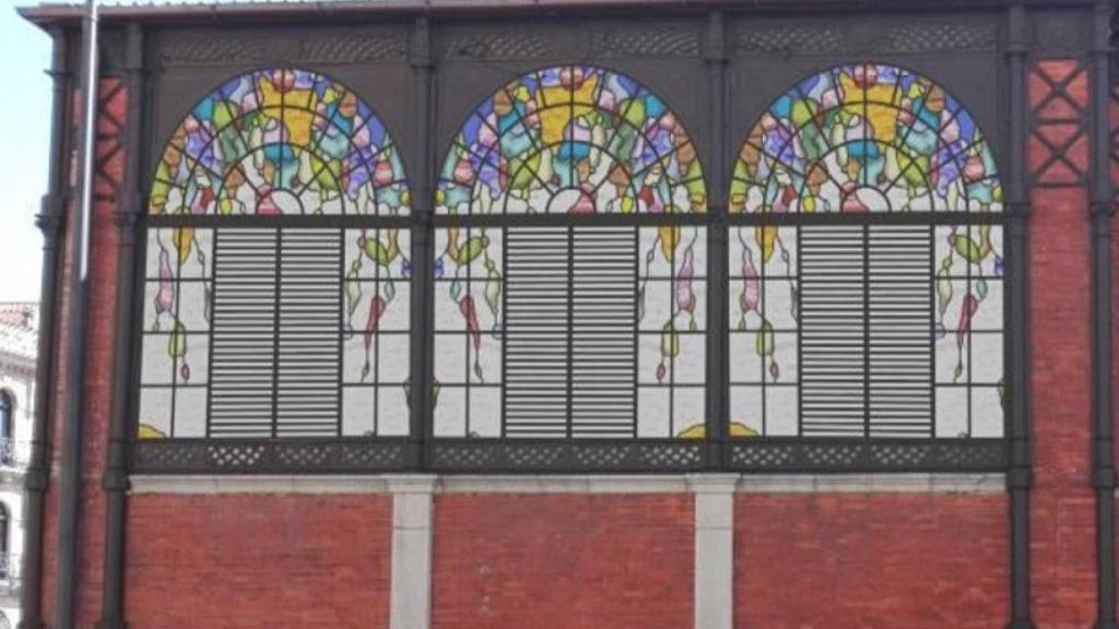 vidrieras mercado central