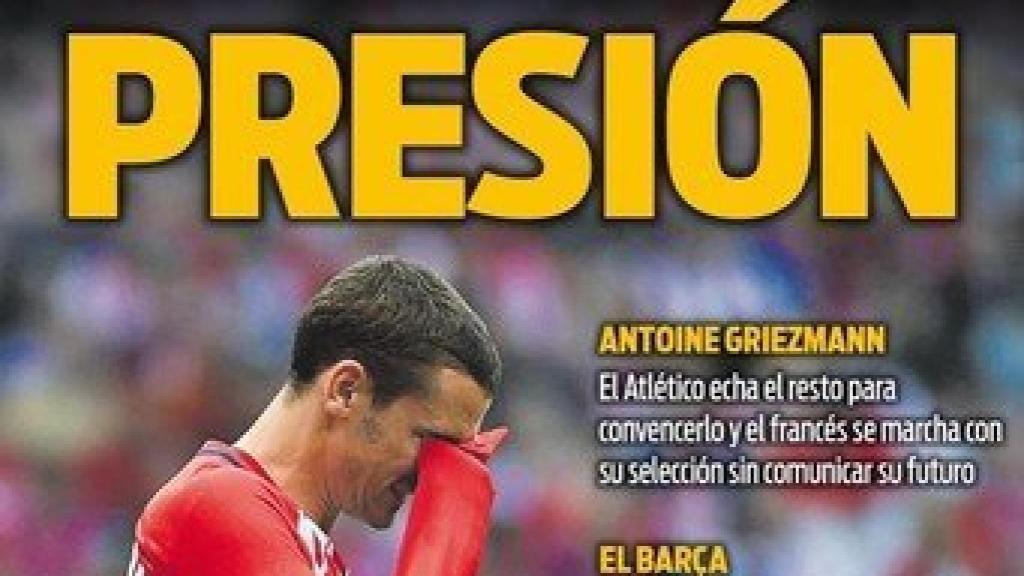 Portada diario Sport (23/05/18)