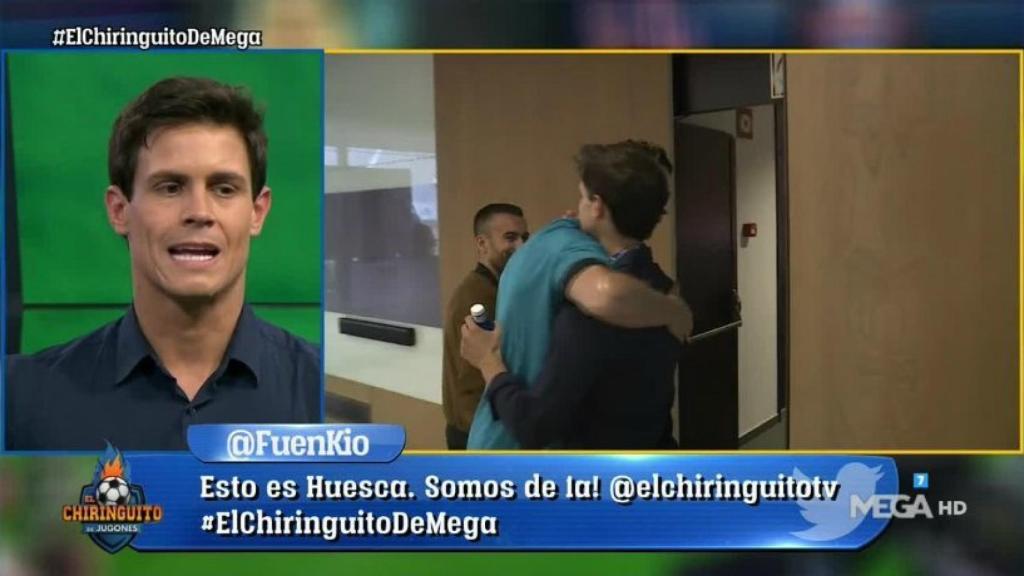 Edu Aguirre habla de Cristiano Ronaldo en El Chiringuito. Foto: Twitter (@elchiringuitotv)