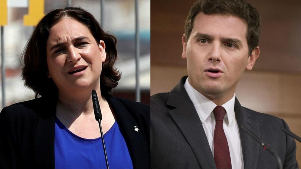 Ada Colau y Albert Rivera