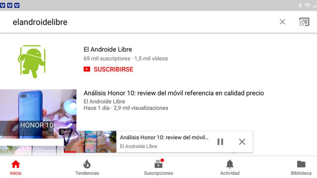 Youtube cambia la interfaz de reproducción de vídeo flotante – APK
