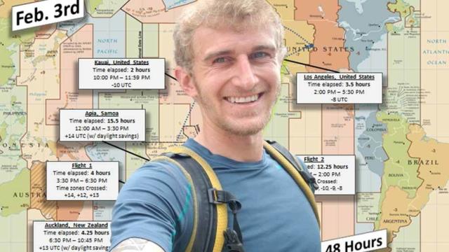 Paul consiguió estar de cumpleaños durante 48 horas.