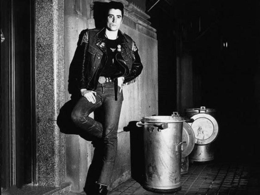 Loquillo, a finales de los setenta.