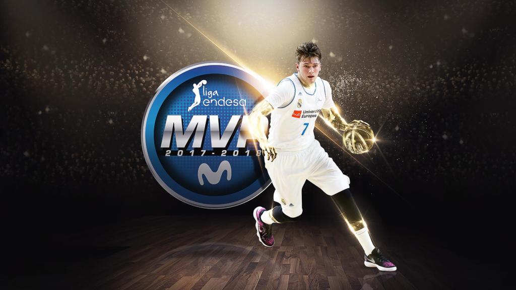 Luka Doncic, precoz también como MVP de la ACB.