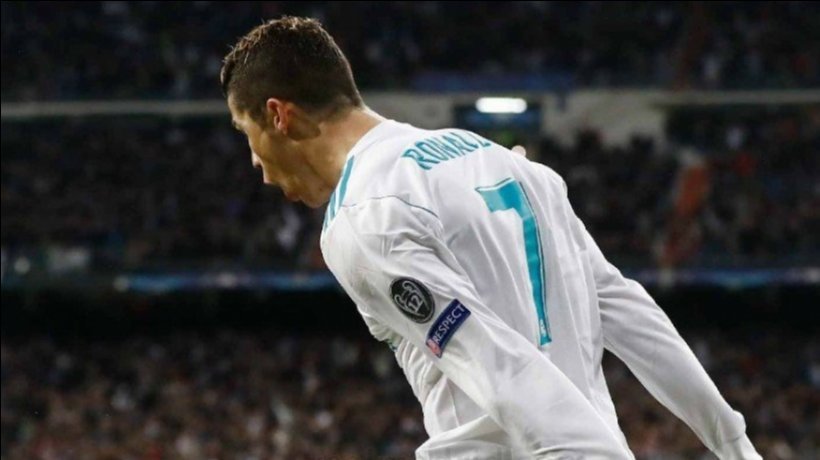 Cristiano Ronaldo celebra un gol en la Champions League