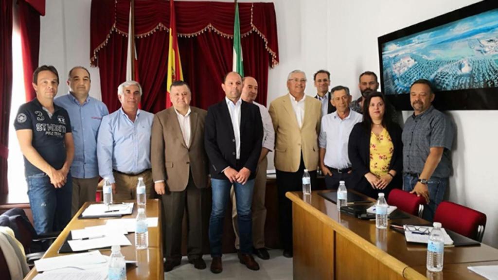 FOTO: Reunión de la Mesa del Ajo.
