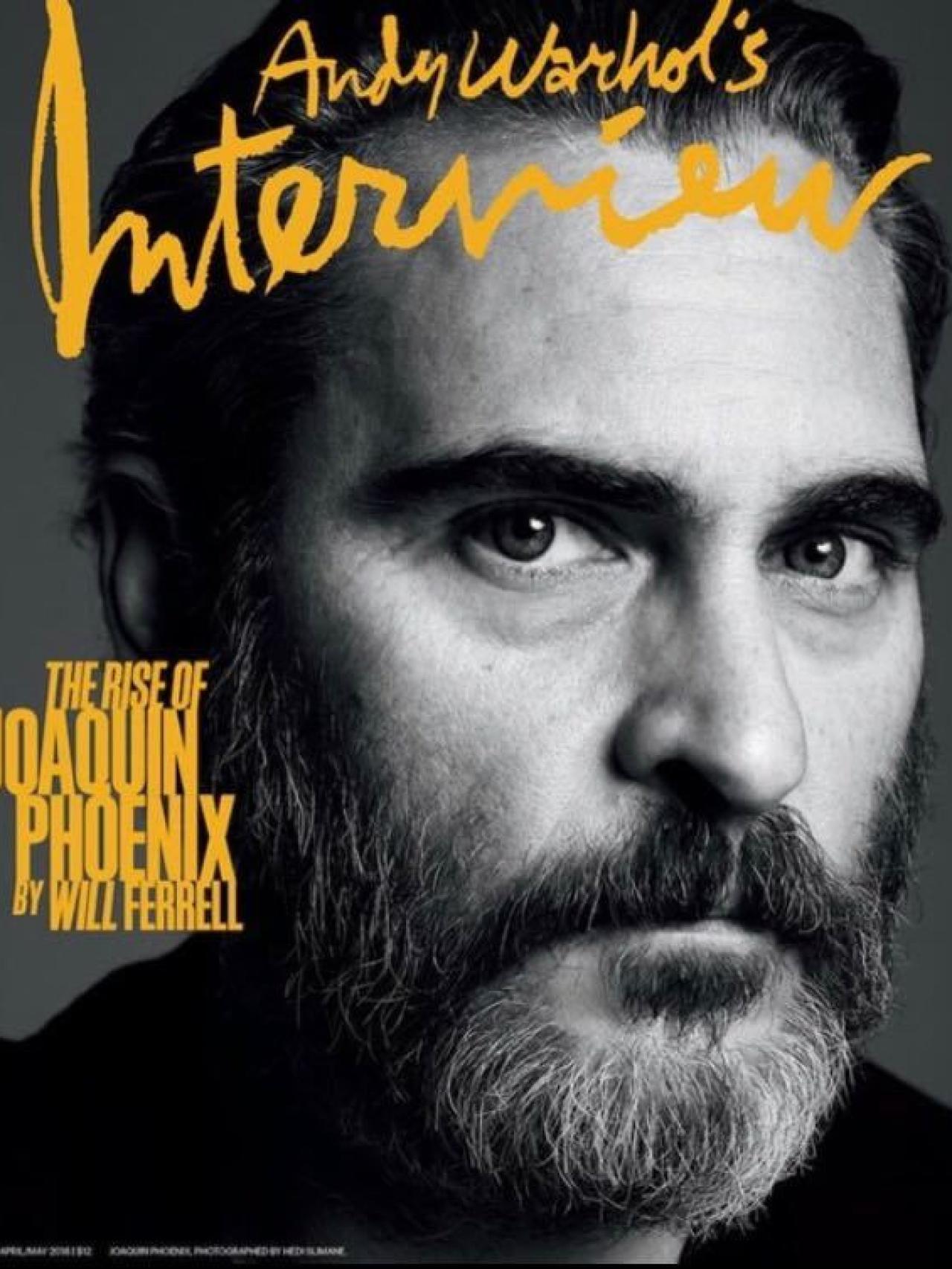 Última portada de la revista Interview.