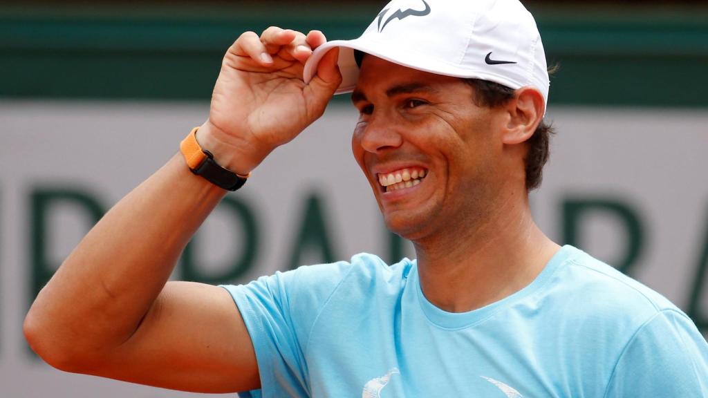 Nadal, el sábado en Roland Garros.