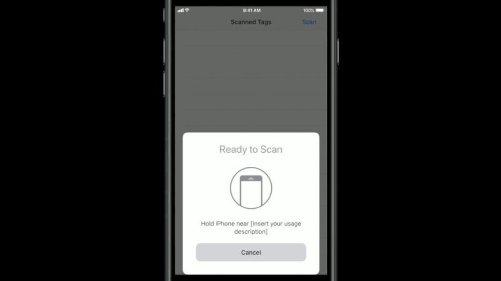 iOS ya permite escanear NFC