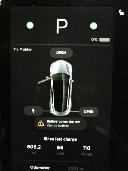 tesla model 3 autonomia
