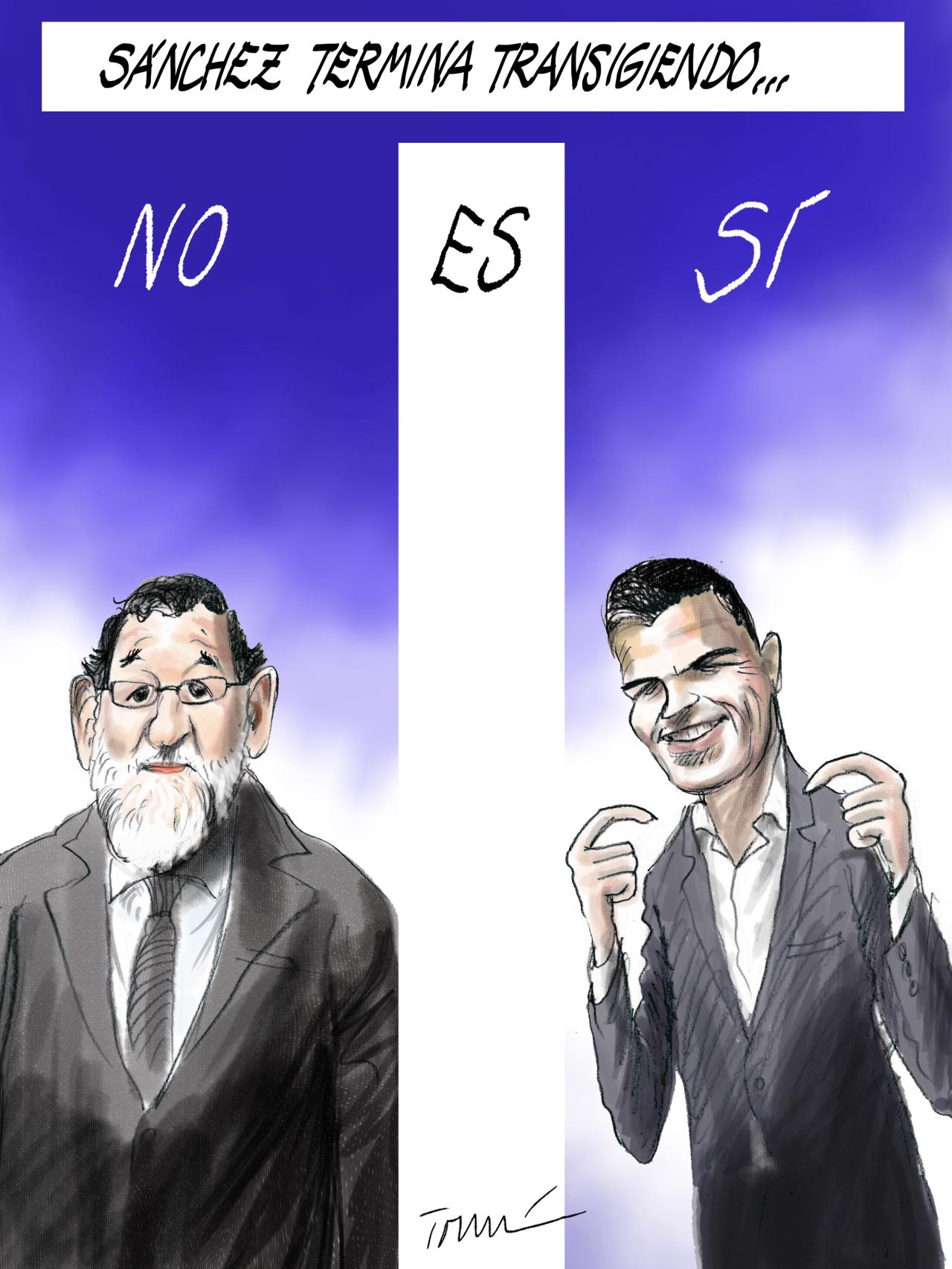 La transigencia de Sánchez