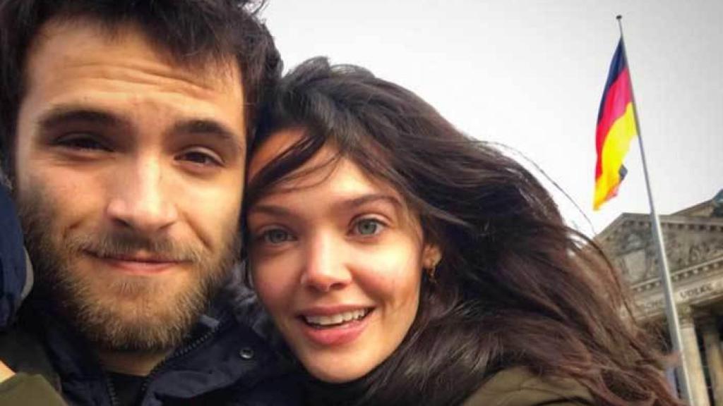 Ricardo y Ana Rujas en Alemania.